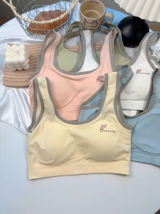 Ready Stock🇲🇾 bra for teenage girls bra kids bra teenager student sport bra kids bra budak perempuan 女童内衣 女童背心