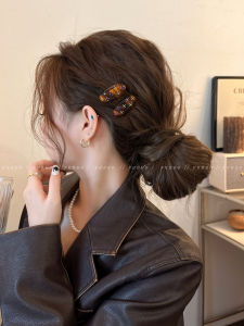 Korean Style High-End Colorful Rhinestone Hair Clips Womens 2025 New Side Duckbill Hair Clips Fringe Hair Accessories