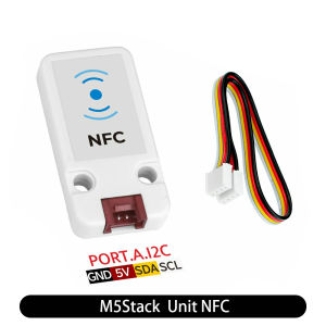 M5Stack Unit NFC Reader Near-field Communication Read Write Module Support 13.56 MHz I2C Interface Smart Transportation