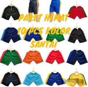 celana pendek pria/celana olahraga/celana sport pria dan wanita/paket usaha 10 pic  cuma Rp 100 ( random) celana pendek pria boxer pria