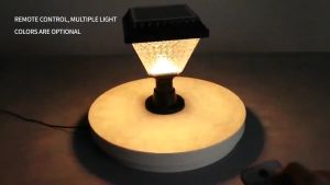 💡ซื้อ 1 แถม 1💡โคมไฟหัวเสา ไฟโซล่าเซลล์ ไฟเสาพลังงานแสงอาทิตย์ ไฟเสาพลังงานแสงอาทิตย์กันน้ำกลางแจ้ง ไฟ LED Solar Light ไฟภายนอกอาคาร ไตรสี ไฟโพสต์สวนพลังงานแสงอาทิตย์ การควบคุมแสงอัจฉริยะ มาถึงภายใน 2 วัน รับประกัน 30 ปี