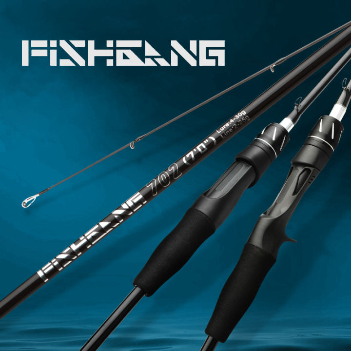 1.68M/1.8M/1.98M/2.1M Light Fishing Rod Spinning Rod Baitcasting Rod Carbon  Casting Rod Toman Rod Snakehead Rod