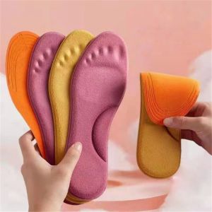 1 Pair Self Heated Thermal Insoles for Feet Warm Memory Foam Arch Support Insoles for Women Winter Sports Shoes Self-heating Shoe Pads