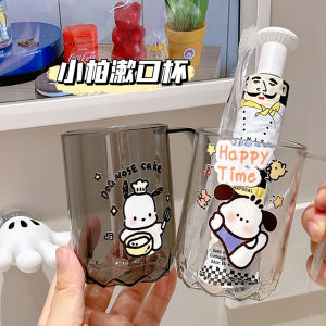 Cute Cartoon Toothbrush Cup Set for Couples Home Use Dental Cleaning Tools High Aesthetic Value Plastic Brush Cup
