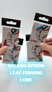 JUYANG SPOON LEAF FISHING LURE 0.5G GEWENG FISHING MATAKAIL MANCING IKAN MATA PANCING