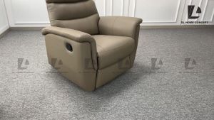 DL Home Concept Cow Leather Recliner 1+2+3 Sofa Set