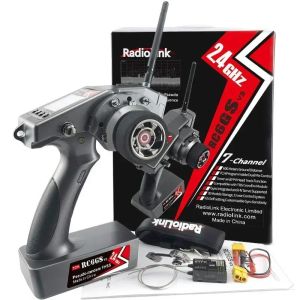 RadioLink RC4GS V3 5CH 5 Channel Transmitter 2.4G R4FGM R6F R6FG Gyro Receiver for RC Car Crawler Boat Vehicle Model Toy Parts