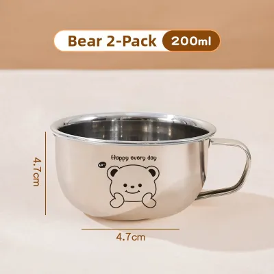 BAICHANG | Child Safe Anti-drop Mini Milk Cup Stainless Steel 304
