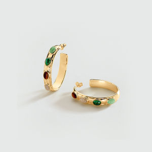 AGATHA | Vintage Gemstone Earrings