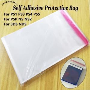 100PCS Dustproof And Moisture-proof Self Adhesive Protective Bags For PS1/2/3/4/5 NS NS2 PS4 Iron Box PSP PSV Xboxone Wii Box