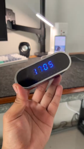 Z10 Kamera Pengintai Tersembunyi Model Jam Meja WiFi P2p HD Clock Camera Spycam Real Time Android Ios HD WIFI IP Mini Spy Camera Alarm Table Clock Z10 Motion-Spy jam Hidden Spycam CCTV Mini Pemantau Pengawas Sistem Keamanan Home Security Cam