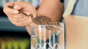 【GD.s】ที่กรองน้ำแข็งสแตนเลส ที่กรองบาร์สแตนเลส เกรด 304 อย่างดี มี 4 สี ให้เลือก อุปกรณ์บาร์ Julep Ice Strainer