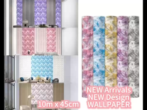 star.king Wallpaper PVC Self Adhesive 10metersX45cm Waterproof Sticker home decor sticker
