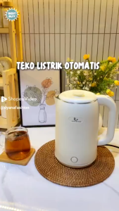 Han River Teko Listrik Pemanas Air Listrik 2.5L (HRDSH01GN/WT)