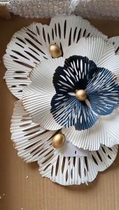Wall Decor WallDecor Hiasan Dekorasi Pajangan Tembok Metal Besar Clai
