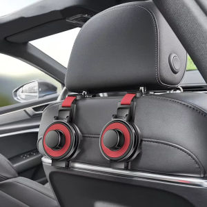 Car Seat Headrest Hook Car Multifunctional Water Cup Holder Auto Back Seat Organizer Hanger Handbag Car Interior Accessories