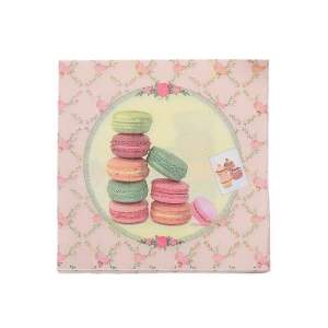 Party Napkin / Serviette (Paper) - Colour Food Macaron Print [NSP043]