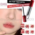 OMG LIPGLOSS | Oh My Glam VINYL LIP GLOSS | OMG/Lipstick/Lipstik/Liquid/Cair/Lips Liquid/Mousse. 