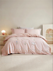 Luolai Kids | A Class 60 Thread Count Satin Antibacterial Baby Cotton Bedding Set