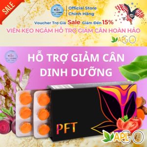[NSF1111 Giảm 111K] PFT APLGO Viên Ngậm Tế Bào Gốc - Hộp 30 Viên Giảm Cân Dinh Dưỡng Hoàn Hảo