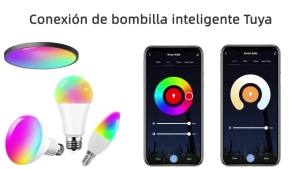 Tuya WiFi GU10 LED 85-265V Spotlight Smart Light Bulb Dimmable 1-100% Lamps Smart Life App Control Works with Alexa Google