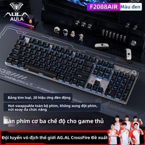 AULA | Bàn Phím Cơ Không Dây Tùy Chỉnh được 3 Chế Độ với Phím Có Thể Thay Thế