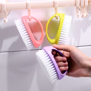 แปรงทำความสะอาดอเนกประสงค์ ขนไนล่อนแข็งแรง - ใช้ซักผ้า/ขัดรองเท้า/ทำความสะอาดห้องน้ำ G2986