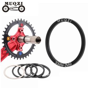 MUQZI 5PCS Crankset Washer BB30 BB86 BB91 BB92 PF30 MTB Road Bike Crank Washer 24 29 30MM Crank Spacer