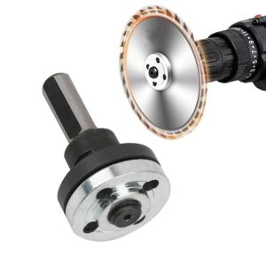 With Flange Nuts universal Drill Bit Adapter Polishing Wheel and Metal Handle Adapter