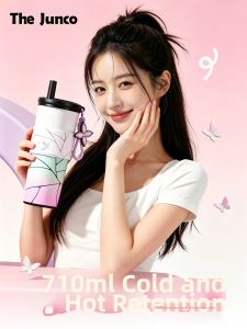 Attractive Large Capacity Straw Anime Themed Tumbler Cup