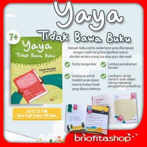 Buku Cerita Anak Yaya Tidak Bawa Buku Penerbit Pinisi