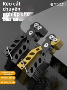 YEYINGZHE | Kéo Cắt Dây Câu Cá Cho Tungsten Chì PE và Dây Xoắn