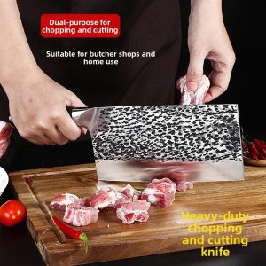 Hand Forged Chef Knife for Cutting and Bone Chopping