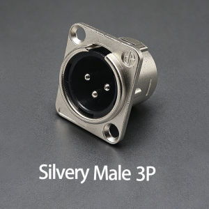 1PC XLR Audio Cable Connector 3/4/5Pin Professional Microphone Wire Male Plug Female Jack Power Adapter for Audio Equipment