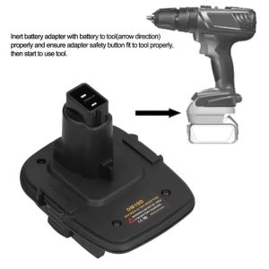Converter for Dewalt 18V Converted To Li-Ion Charger Tool Dewalt Batteries New 18V Battery Adapter DM18D Upgraded Version DCA1820