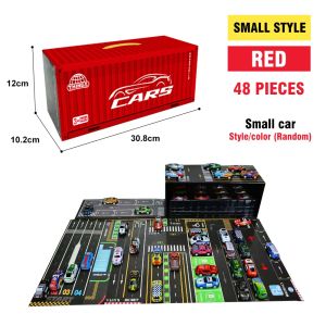 Alloy Pull Back Cars Kids Mini Metal Vehicles Toy Set Party Favor Inertia Race Car Kit Toys for Boys Children Birthday Gifts