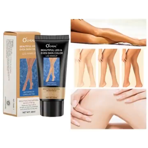 40 ml Leg Makeup Lotion Even Skin Tone Body Foundation Waterproof Long Lasting Body Tanning Cream Medium Bronze Leg Makeup