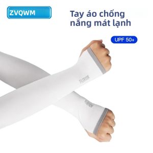 1 Đôi Tay Áo Chống Tia UV Cho Nữ & Nam Thể Thao Làm Mát Chống Nắng UPF50+ Dệt Kim Polyester Tay Áo Choàng Cho Đi Xe Đạp Bóng Rổ