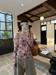 Modern Tie-Dye Mesh Shell Top Womens Spring Summer Sun Protection Long Sleeve Casual Style Dry Moisture Wicking Thin Model