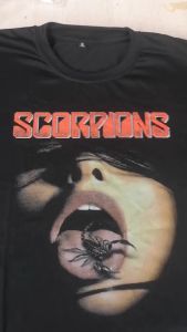 BLACK PAPER t-shirt musik distro SCORPIONS