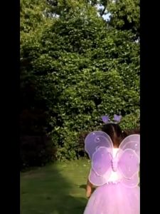 Sayap kupu kupu/Hadiah Tongkat Sihir Anak-anak/sayap peri anak perempuan/Dekorasi Punggung Sayap Kupu-kupu peri