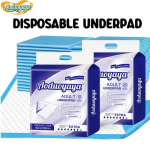 Aoduoyaya Disposable Underpad Incontinence Pads Super Absorbent Protection Elderly Diapers Pelapit Kencing