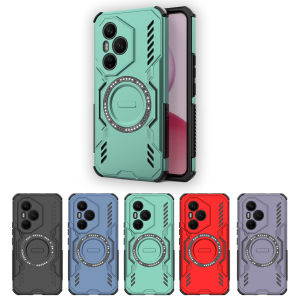 Magnetic Camera Lens Protection Hard PC Phone Case For Magsafe Honor 400 Pro 5G 200 Lite Anti Shock Magnet Charge Cover