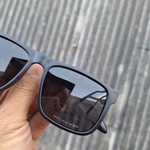 Kacamata Hitam Pria Polarized Kotak Anti Silau Siang Malam Kaca Mata Gaya Keren