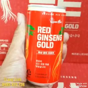 Nước hồng sâm Lon hàn quốc chính hãng thùng 30 lon - Tăng đề kháng Sức khỏe Bổ sung vitamin - tranglinh