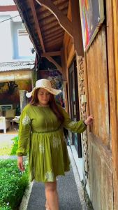 Balicihui Dress Latania: Pakaian Wanita Elegan & Ukuran Besar