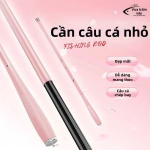 JUQINWANG | Cần Câu Cá Ngắn Nhẹ Cho Trẻ Em Mới Bắt Đầu