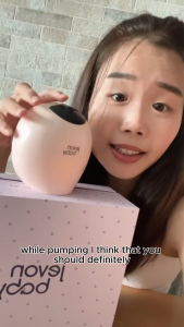 Jevonbaby Breast Pump (Single Pump) - Includes 30 pcs Milk Storage Bags +  1 Online Workshop