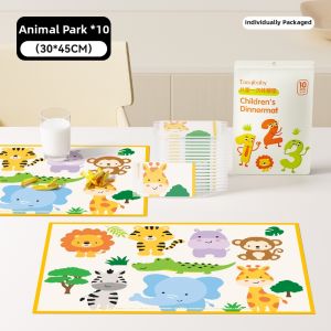 Taoqibaby | Waterproof Oil-Resistant Disposable Dining Mats for Babies