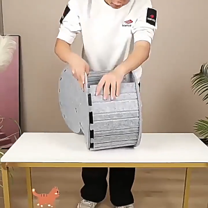 บ้านแมว อุโมงค์แมว บ้านแมวซ้อน อุโมงค์สัตว์เลี้ยง ครอกแมว แมวครอก อุโมงค์เตียง กึ่งปิด สัตว์เลี้ยงแมวบ้าน รู้สึกสี่ฤดูกาลสากล ที่ถอดออกได้ ทนต่อการขีดข่วน ส่งของในไทย